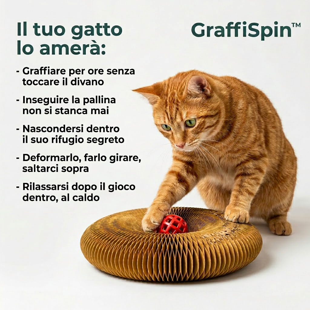 Graffia Graffia, Gioca, Dorme — Tutto in Uno – EMPORIO ANIMALE
